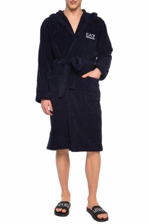 Branded bathrobe, zdjęcie 2 Branded bathrobe od EA7 Emporio Armani